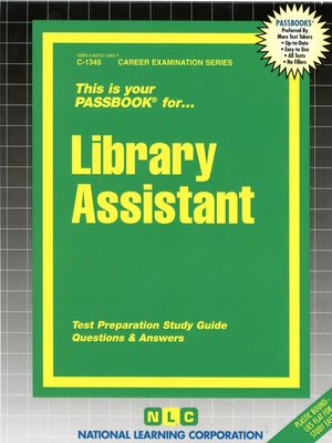 cover image of Library Assistant